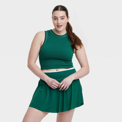 Women's Seamless Piped Muscle Tank Top - All In Motion™