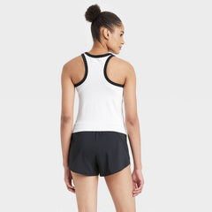 Women's High Neck Racerback Tank Top - All In Motion™