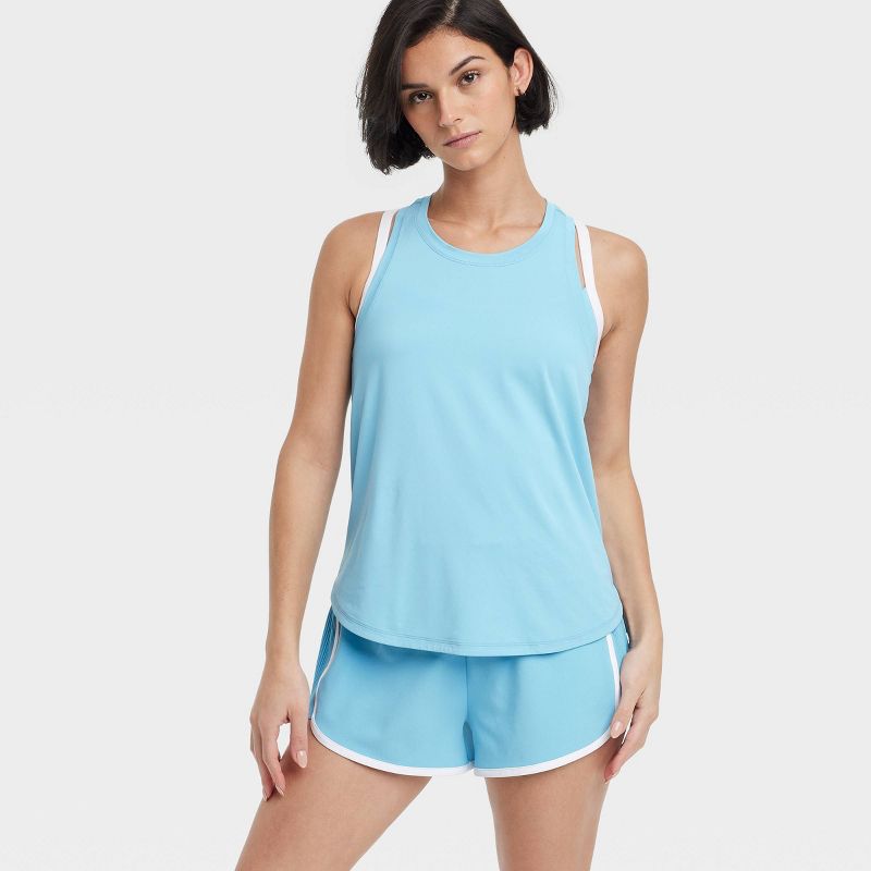 Women's Mesh Back Racerback Tank Top - All In Motion™