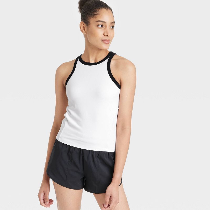 Women's High Neck Racerback Tank Top - All In Motion™