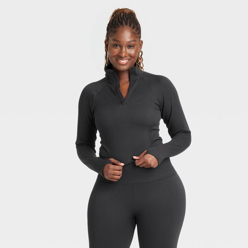 Women's Seamless 1/2 Zip Pullover Jacket - All In Motion™